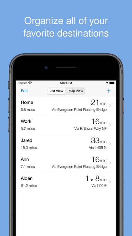 Traffic Time - Fast ETAs