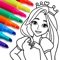 Coloring for girls is a fun-filled coloring games