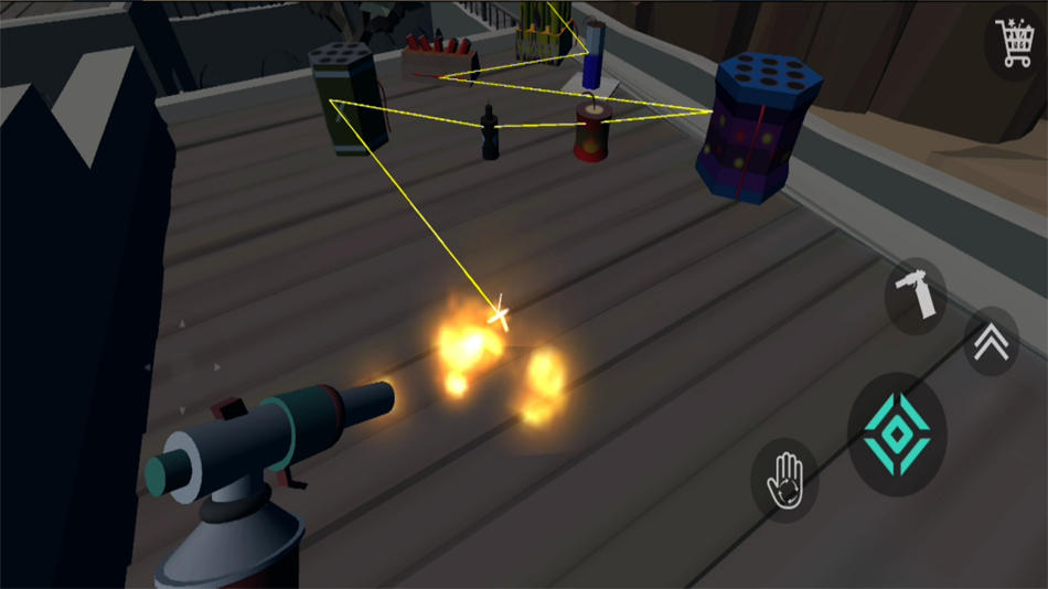 #5. Fireworks Simulator 3D (iOS) 由: Muhammad Marzuqy