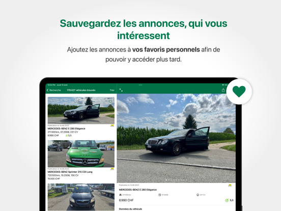 Screenshot #6 pour Espace automobile Comparis