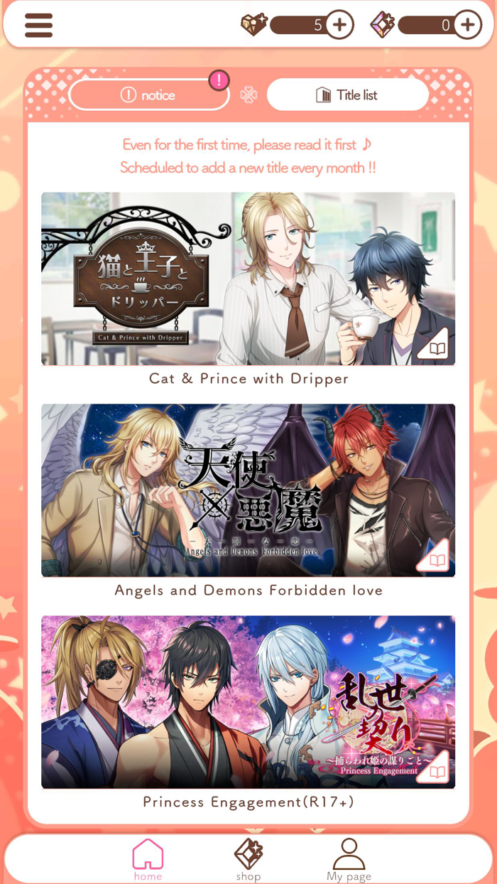 Otome Stories - Choose Episode