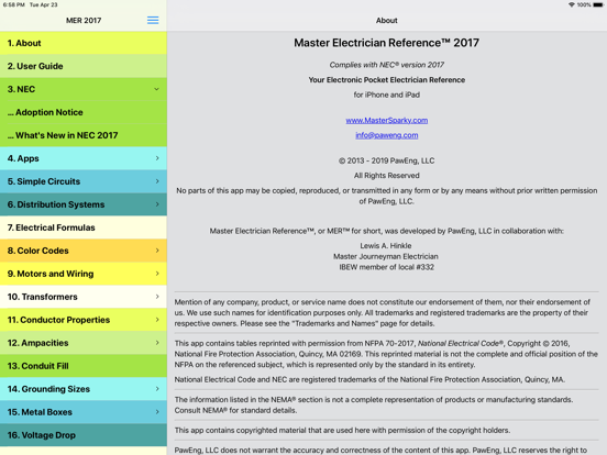 2017 Master Electrician Ref.のおすすめ画像1