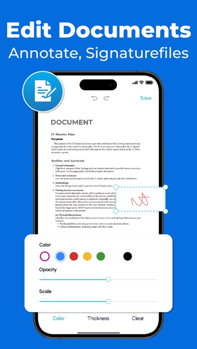 Document Scanner: Scan File iPhone app afbeelding 4
