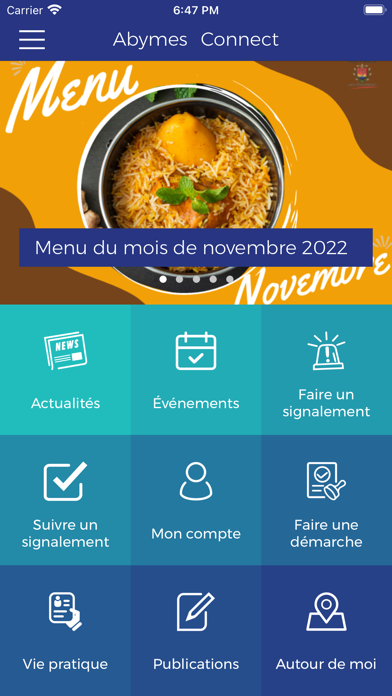 Screenshot #1 pour Abymes Connect