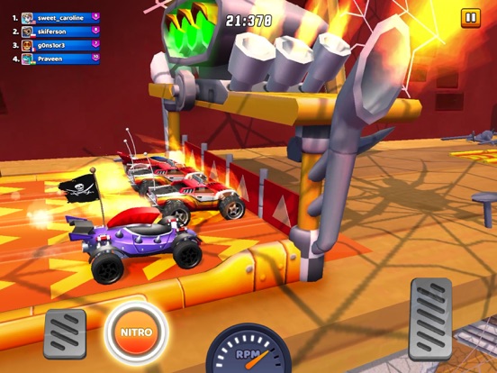 Nitro Jump : PvP racing game iPad app afbeelding 1