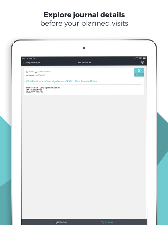 Prima Cloud iPad screenshot 3 - Business app