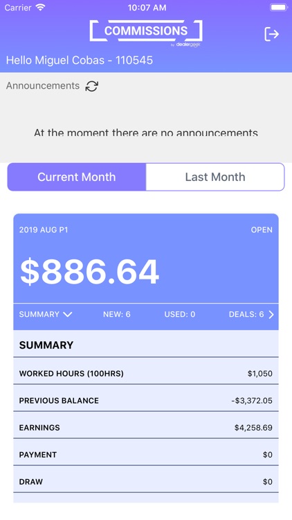 Commissions for sellers