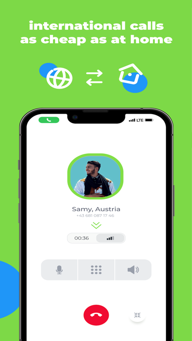 ViMo - international number Screenshot