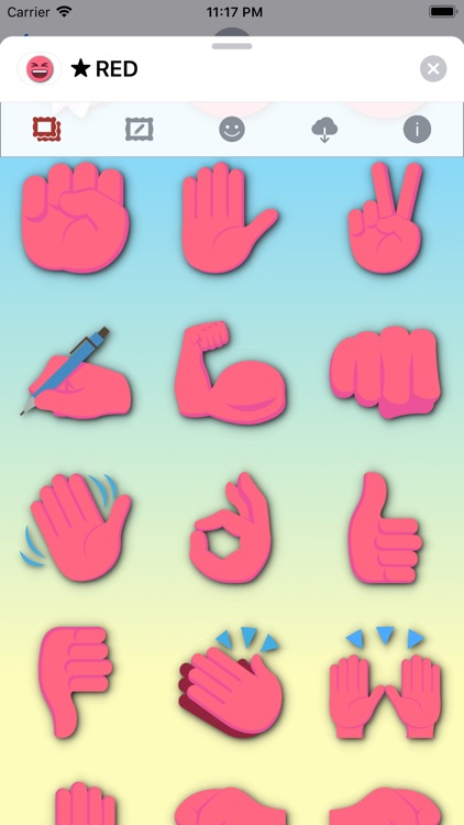 RED Emoji • Stickers screenshot-7