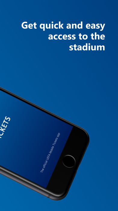 UEFA Mobile Tickets Screenshot