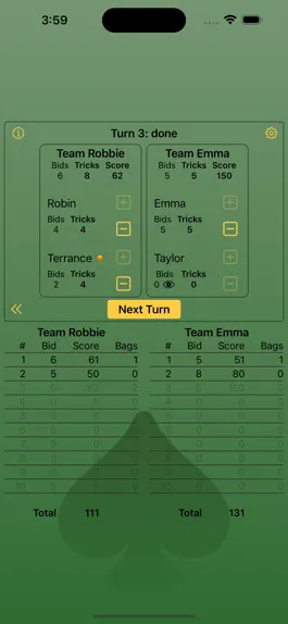 Game screenshot Spades ScoreBook apk