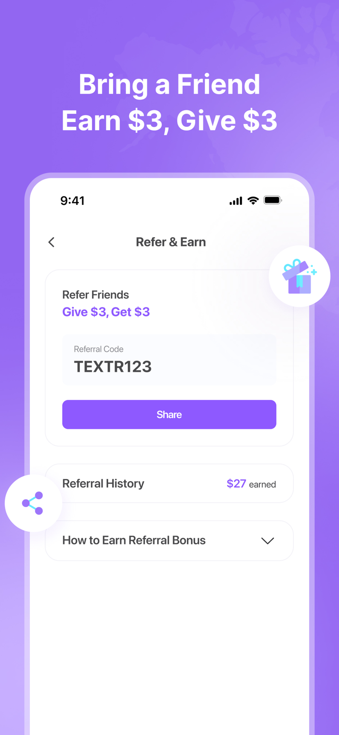 Textr eSIM Mobile Travel Data