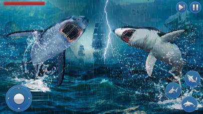 Survival Underwater Shark Game Screenshot