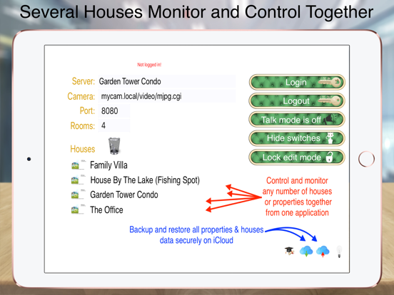 HOS Smart Home digitalSTROM iPad app afbeelding 10