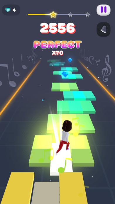 Melody Run - Cute Piano Game Screenshot