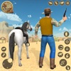Wild West Cowboy Horse Riding icon