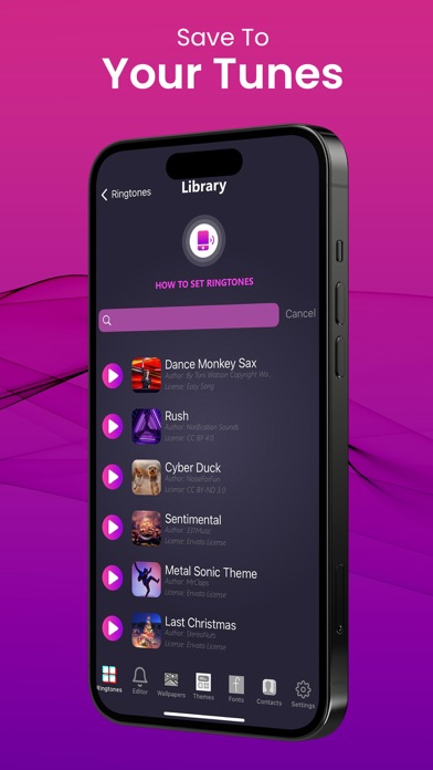 Ringtones: for iPhone Screenshot