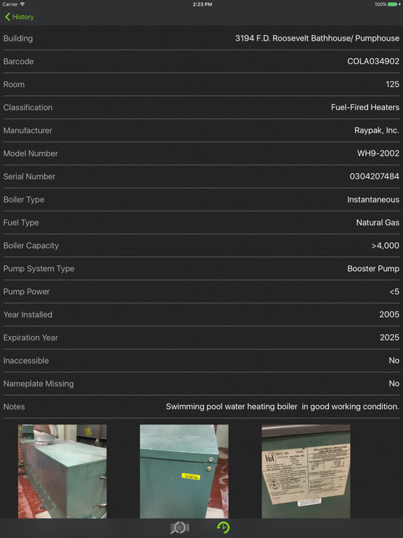 SAMsnap iPad screenshot