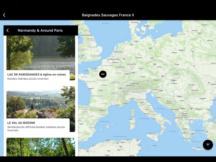 Baignades Sauvages France II