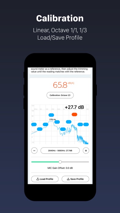 Decibel X PRO: dBA Noise Meter Screenshot