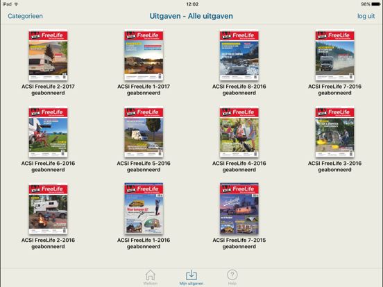 ACSI Magazines iPad app afbeelding 3