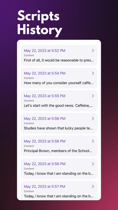 Teleprompter for Video+ Screenshot
