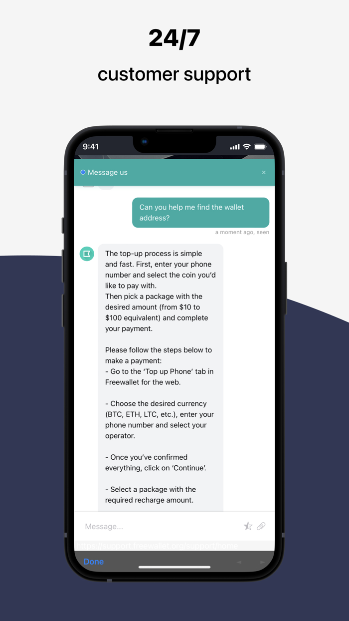 EOS coin Wallet by Freewallet