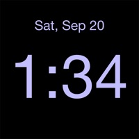 Disappearing Bedside Clock app icon - Utilities app for iPhone