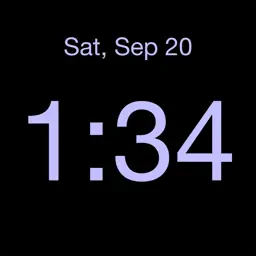 Disappearing Bedside Clock app icon