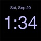 Disappearing Bedside Clock app icon - Utilities app for iPhone