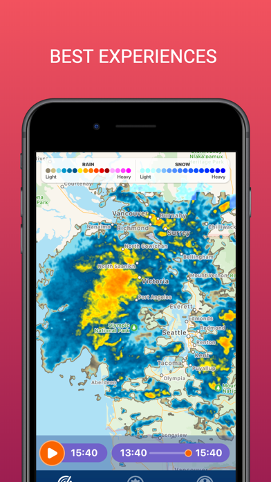 POCKET RADAR weather forecast Screenshot