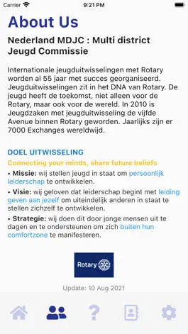 Game screenshot Rotary Youth Exchange NL apk
