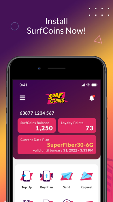 SurfCoins Screenshot