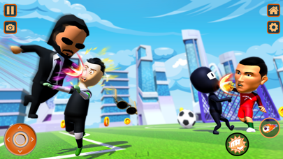 サッカーの楽しい格闘ゲーム 3Dのおすすめ画像1