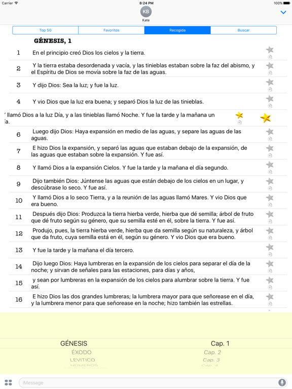 Screenshot #4 pour Biblia citas para iMessage