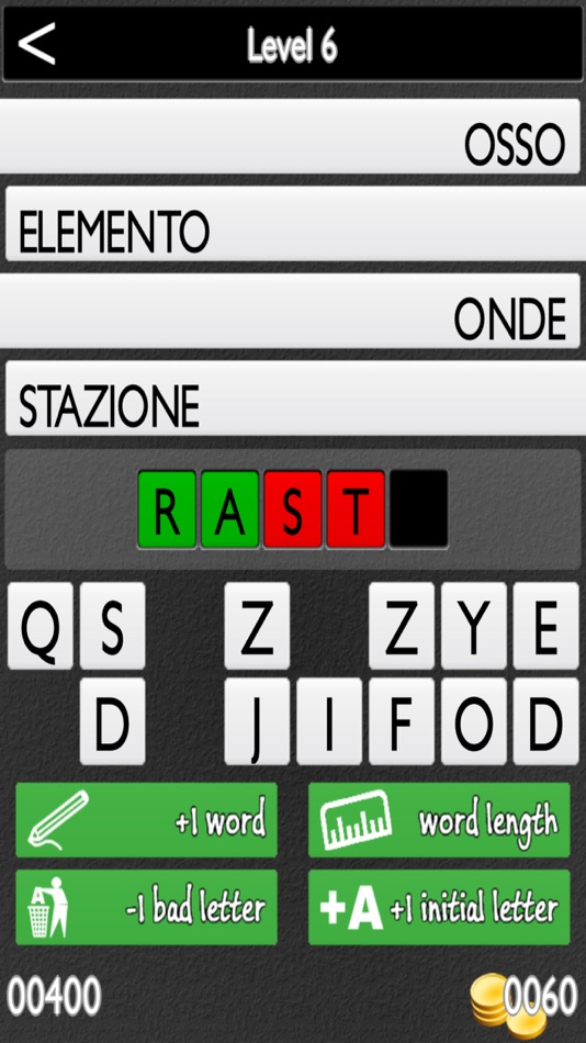 #4. 4 Words Game (iOS) Podle: Raffaele Amuso