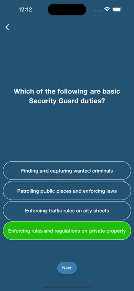 Game screenshot Security Guard Practice hack