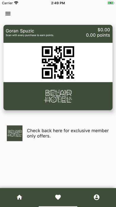 Belair Hotel Screenshot
