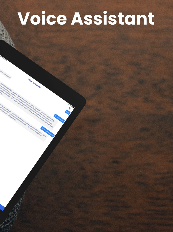 Setup and voice for Alexa app