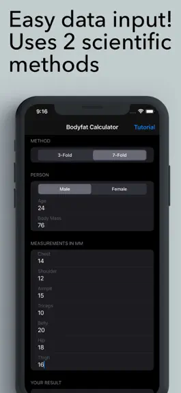 Game screenshot Body Fat Calculator Pro apk