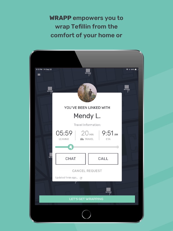 Tefillin Wrapp iPad screenshot 1 - Lifestyle app
