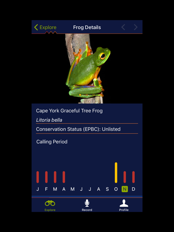 Screenshot #4 pour FrogID