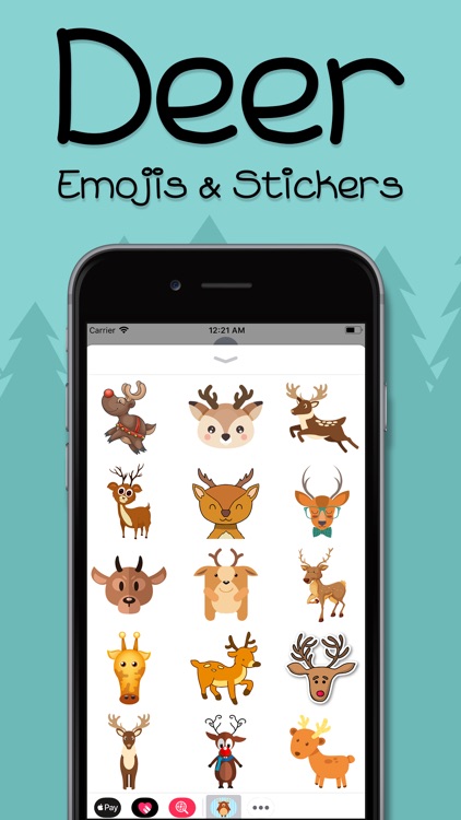Deer Emoji Stickers screenshot-2