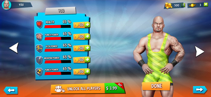 Wrestling Games Revolution 3D