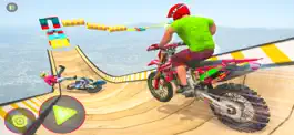 Game screenshot Crazy Bike Stunt Driving Games apk