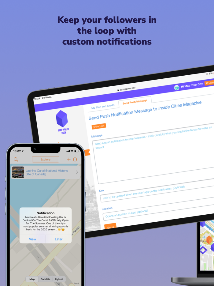 Map Your City - Map and Explore
