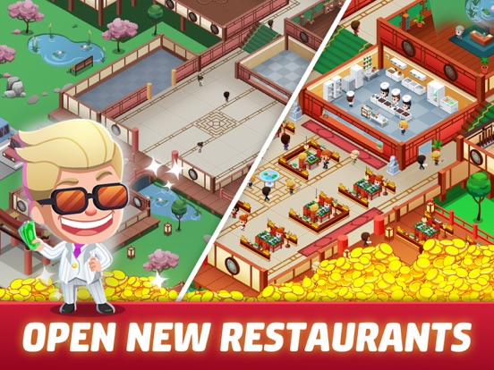 Idle Restaurant Tycoon: Empire iPad app afbeelding 4