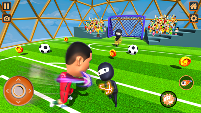 サッカーの楽しい格闘ゲーム 3Dのおすすめ画像5