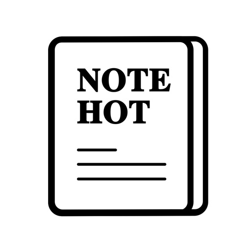 Notehot.ai - Ai,notes,docs Icon