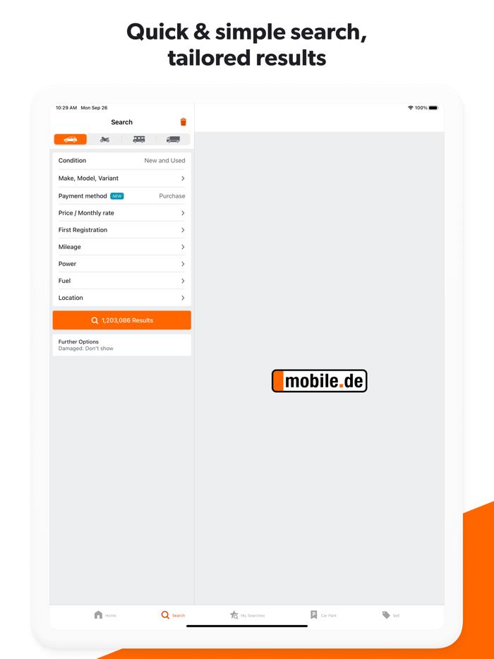 mobile.de - car market